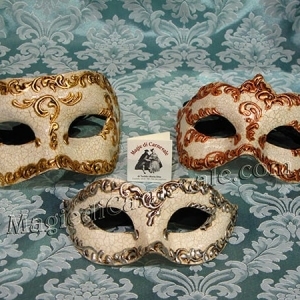 Musa Fan-Shaped  tradition venetian ceramic mask for sale