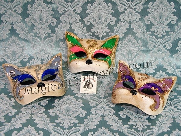 gatto maschera carnevale 13